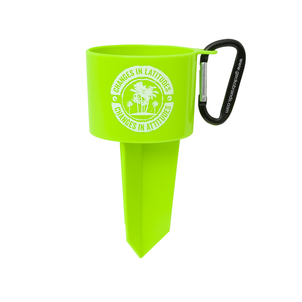 AuraStake™ – Universal Sand & Grass Beverage Stake