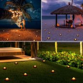 AuraCloud™ Solar Lantern | Inflatable Waterproof Mood Light