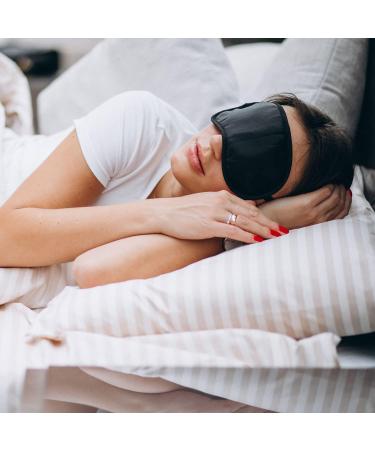 Silent-Cloud™ 3D Contoured Blackout Sleep Mask