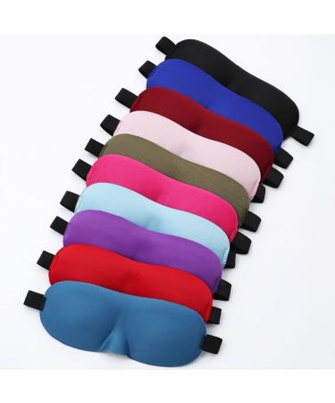 Silent-Cloud™ 3D Contoured Blackout Sleep Mask